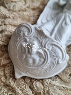 画像2: アンティークエンジェル聖水盤