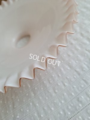 画像8: アンティークピンクオパリンガラスシェード