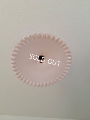 画像13: アンティークピンクオパリンガラスシェード