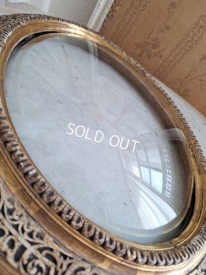 画像3: アンティークボウルガラス付きフレーム