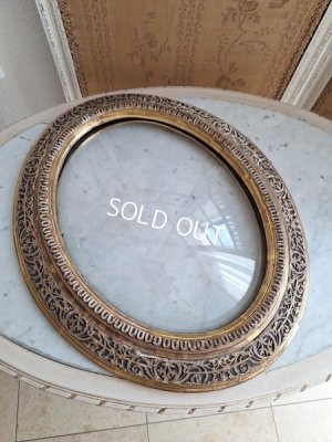 画像18: アンティークボウルガラス付きフレーム