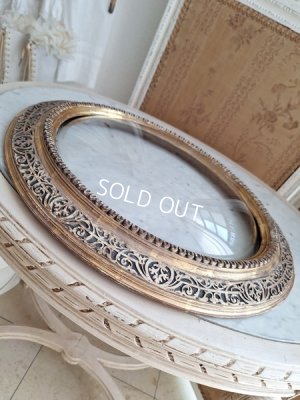 画像7: アンティークボウルガラス付きフレーム