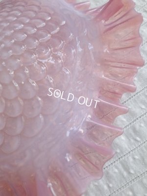 画像7: ピンクオパールセントガラスランプシェード