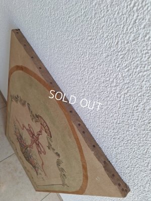 画像38: アンティーク花かご柄ペイント