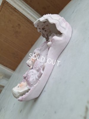 画像10: アンティークビスクエンジェル聖水盤