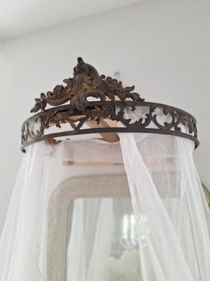 画像4: ロココ調アンティークベッドクラウン