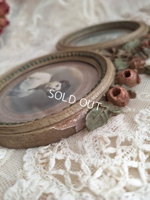 画像14: アンティークリボンWフォトフレーム