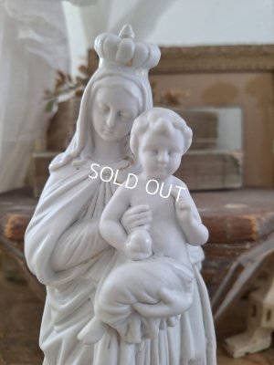画像19: アンティーク聖母子像