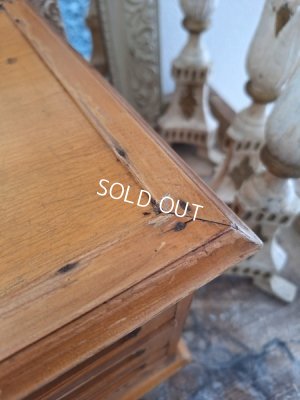 画像10: アンティークスプールキャビネット