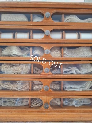 画像2: アンティークスプールキャビネット