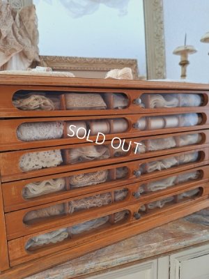 画像25: アンティークスプールキャビネット