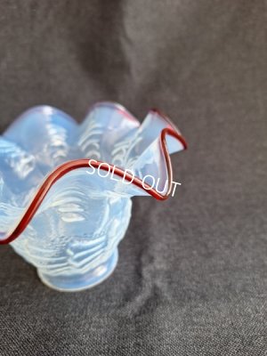 画像6: アンティークオパールセントガラスシェード