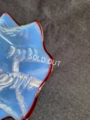 画像3: アンティークオパールセントガラスシェード