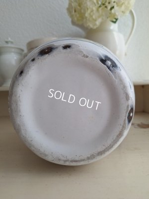 画像14: アンティークホーロー小鳥柄ピッチャー