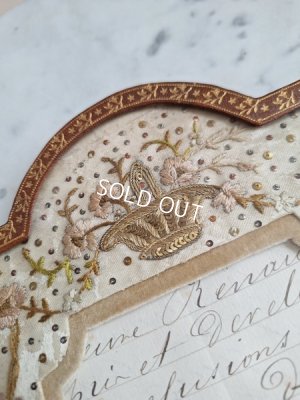 画像3: アンティーク刺繍のフォトスタンド