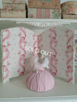 画像16: フレンチ花柄カルトナージュ衝立