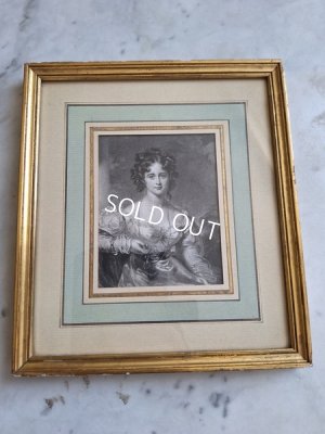 画像2: マドモワゼル画の額