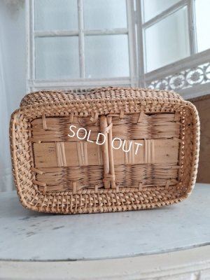 画像14: アンティークフランスローズバスケット　