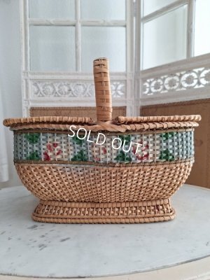 画像5: アンティークフランスローズバスケット　