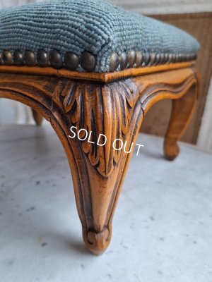 画像6: アンティークプチポワンフットレスト