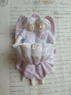 画像8: アンティークダブルエンジェル聖水盤