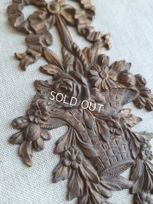 画像13: アンティーク家具装飾パーツ