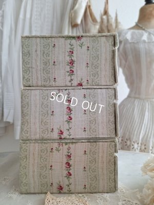 画像13: フレンチファブリックカルトナージュドロワー