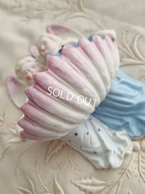 画像3: アンティークダブルエンジェル聖水盤　