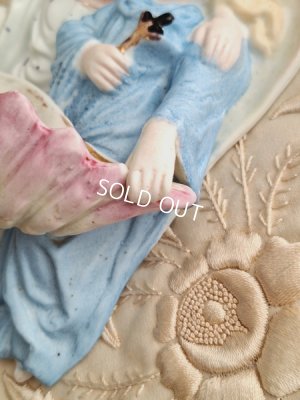 画像8: アンティークダブルエンジェル聖水盤　