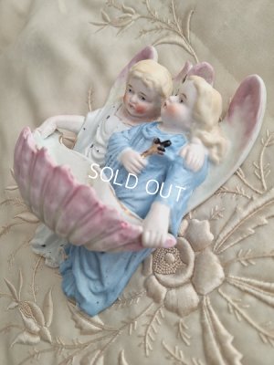 画像4: アンティークダブルエンジェル聖水盤　