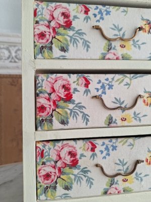 画像3: フレンチファブリックカルトナージュドロワー