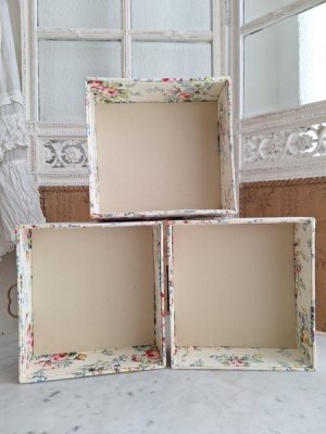 画像8: フレンチファブリックカルトナージュドロワー