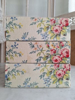 画像12: フレンチファブリックカルトナージュドロワー