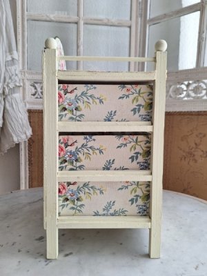 画像16: フレンチファブリックカルトナージュドロワー