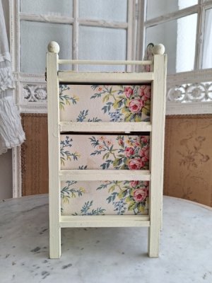 画像15: フレンチファブリックカルトナージュドロワー