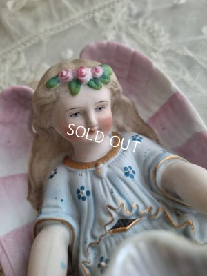 画像2: アンティークエンジェル聖水盤