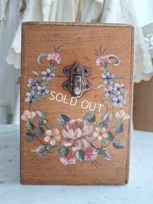 画像2: 手描きウッドカードボックス