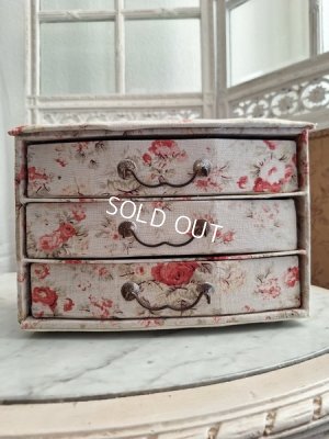 画像2: アンティークカルトナージュドロワー