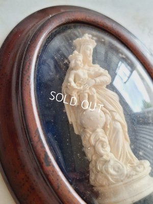 画像6: アンティーク聖母子メダイヨン