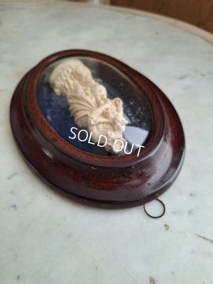 画像13: アンティーク聖母子メダイヨン