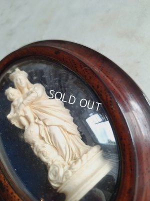 画像3: アンティーク聖母子メダイヨン