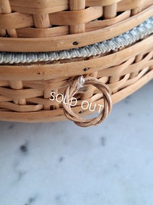 画像21: アンティークソーイングバスケット