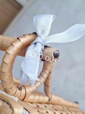 画像26: アンティークソーイングバスケット