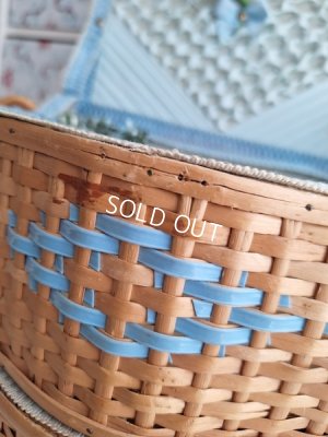 画像25: アンティークソーイングバスケット