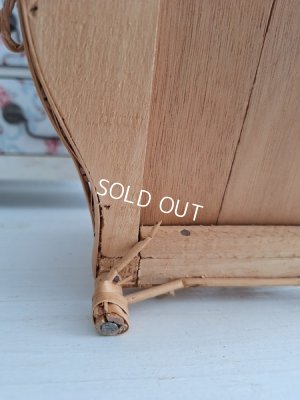 画像23: アンティークソーイングバスケット