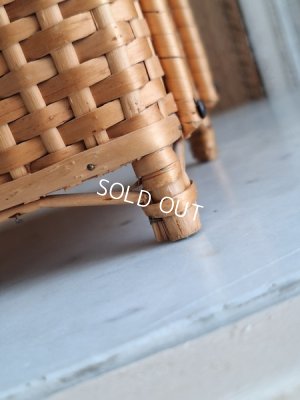 画像24: アンティークソーイングバスケット