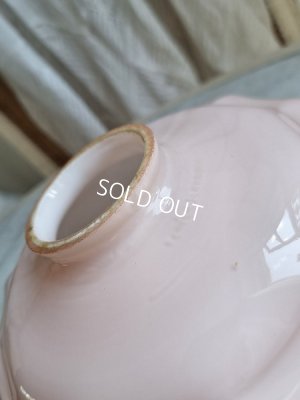 画像12: アンティークピンクオパリンガラスシェード