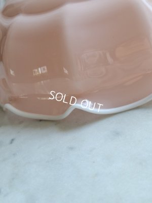 画像5: アンティークピンクオパリンガラスシェード