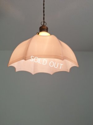 画像4: アンティークオパリンガラスシェード