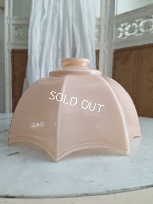 画像10: アンティークオパリンガラスシェード